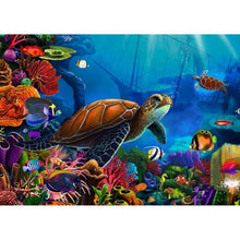 Load image into Gallery viewer, Turtle  - Full Drill Round Drill - 30x40cm
