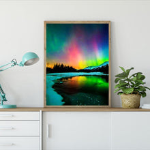 Load image into Gallery viewer, Aurora Scenery - Full Drill Round Drill - 40x30cm
