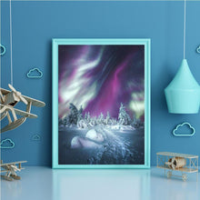 Load image into Gallery viewer, Aurora Scenery - Full Drill Round Drill - 40x30cm
