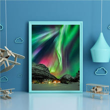 Load image into Gallery viewer, Aurora Scenery - Full Drill Round Drill - 40x30cm
