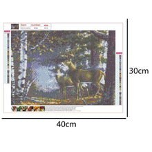 Load image into Gallery viewer, Deer Nature  - Full Drill Round Drill - 40x30cm
