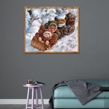 Load image into Gallery viewer, Bear  - Full Drill Round Drill - 35x30cm
