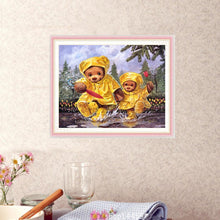 Load image into Gallery viewer, Bear  - Full Drill Round Drill - 35x30cm
