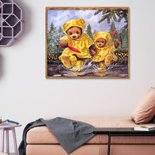 Load image into Gallery viewer, Bear  - Full Drill Round Drill - 35x30cm
