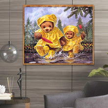 Load image into Gallery viewer, Bear  - Full Drill Round Drill - 35x30cm
