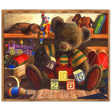 Load image into Gallery viewer, Bear  - Full Drill Round Drill - 35x30cm
