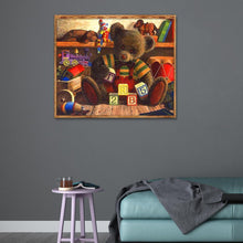 Load image into Gallery viewer, Bear  - Full Drill Round Drill - 35x30cm
