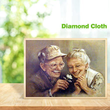 Load image into Gallery viewer, Older Couples  - Full Drill Round Drill - 30x40cm
