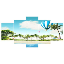 Load image into Gallery viewer, 5pcs Beach - Full Drill Round Drill - 95x45cm
