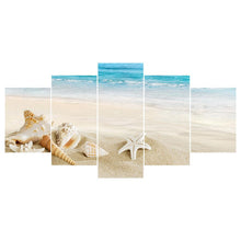Load image into Gallery viewer, 5pcs Beach - Full Drill Round Drill - 95x45cm
