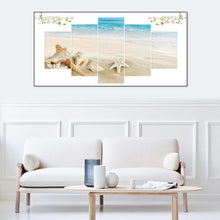 Load image into Gallery viewer, 5pcs Beach - Full Drill Round Drill - 95x45cm
