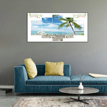 Load image into Gallery viewer, 5pcs Beach - Full Drill Round Drill - 95x45cm
