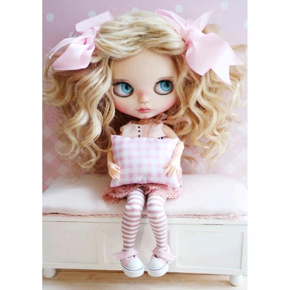 Doll  - Full Drill Round Drill - 30x40cm