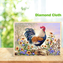 Load image into Gallery viewer, Rooster  - Full Drill Round Drill - 30x40cm
