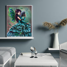 Load image into Gallery viewer, Girl  - Full Drill Round Drill - 30x40cm
