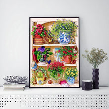 Load image into Gallery viewer, Potted Plant  - Full Drill Round Drill - 30x40cm
