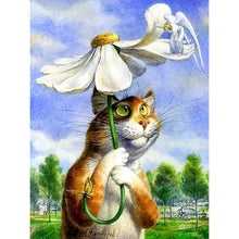 Load image into Gallery viewer, Cat  - Full Drill Round Drill - 30x40cm
