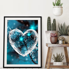 Load image into Gallery viewer, Heart  - Full Drill Round Drill - 30x40cm
