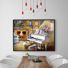 Load image into Gallery viewer, Piano  - Full Drill Round Drill - 30x40cm
