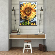 Load image into Gallery viewer, Flowers  - Full Drill Round Drill - 30x40cm
