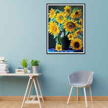Load image into Gallery viewer, Flowers  - Full Drill Round Drill - 30x40cm
