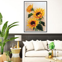 Load image into Gallery viewer, Flowers  - Full Drill Round Drill - 30x40cm
