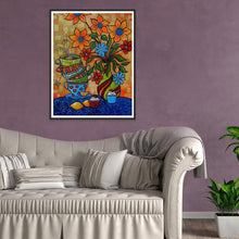 Load image into Gallery viewer, Flowers  - Full Drill Round Drill - 30x40cm
