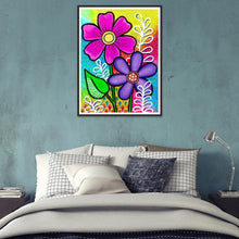 Load image into Gallery viewer, Flowers  - Full Drill Round Drill - 30x40cm
