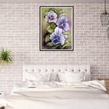 Load image into Gallery viewer, Flowers  - Full Drill Round Drill - 30x40cm
