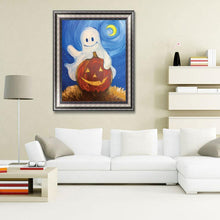 Load image into Gallery viewer, Pumpkin  - Full Drill Round Drill - 30x40cm
