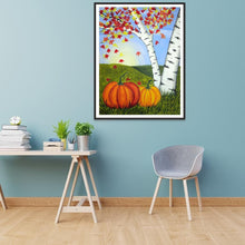Load image into Gallery viewer, Pumpkin  - Full Drill Round Drill - 30x40cm
