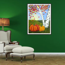 Load image into Gallery viewer, Pumpkin  - Full Drill Round Drill - 30x40cm
