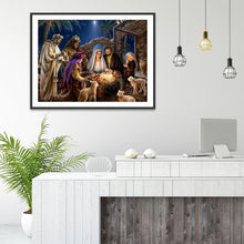 Load image into Gallery viewer, Birth of Jesus - Full Drill Round Drill - 40x30cm
