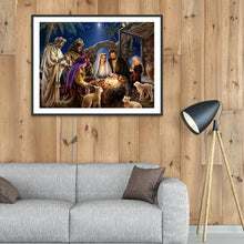 Load image into Gallery viewer, Birth of Jesus - Full Drill Round Drill - 40x30cm
