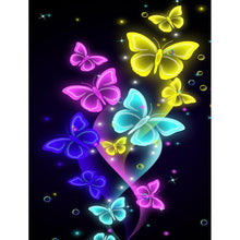 Load image into Gallery viewer, Butterfly  - Full Drill Round Drill - 30x40cm
