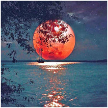 Load image into Gallery viewer, Moon  - Full Drill Round Drill - 30x30cm
