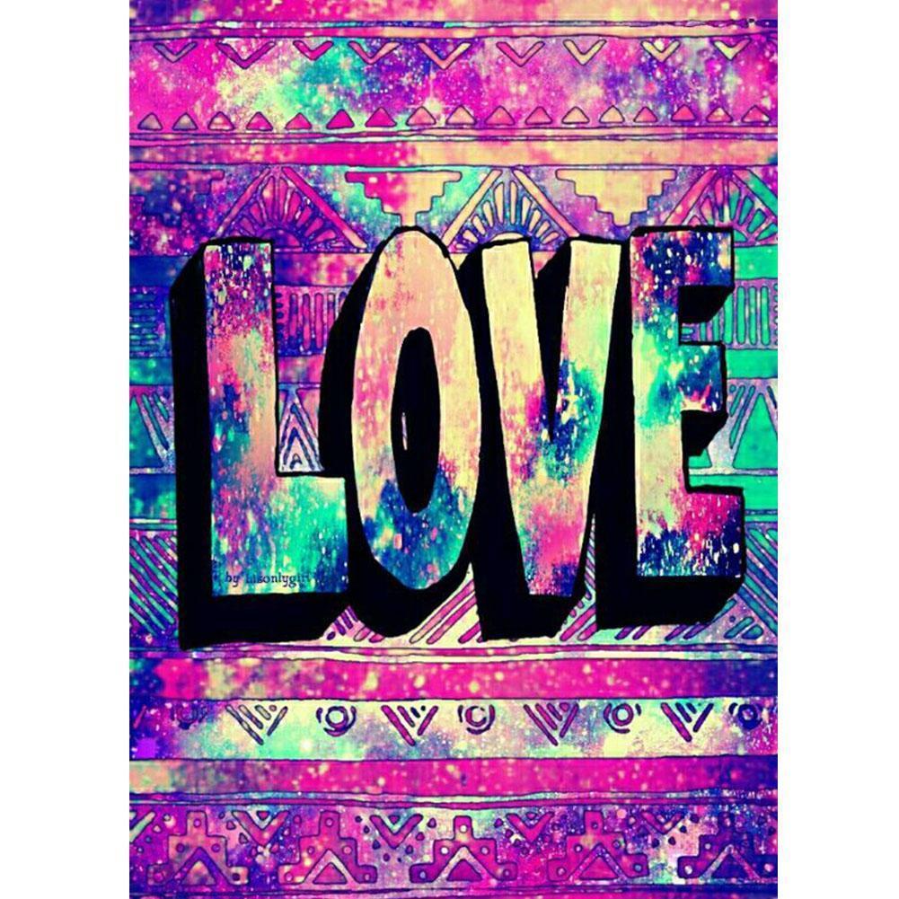 Starry Sky Words  - Full Drill Round Drill - 30x40cm