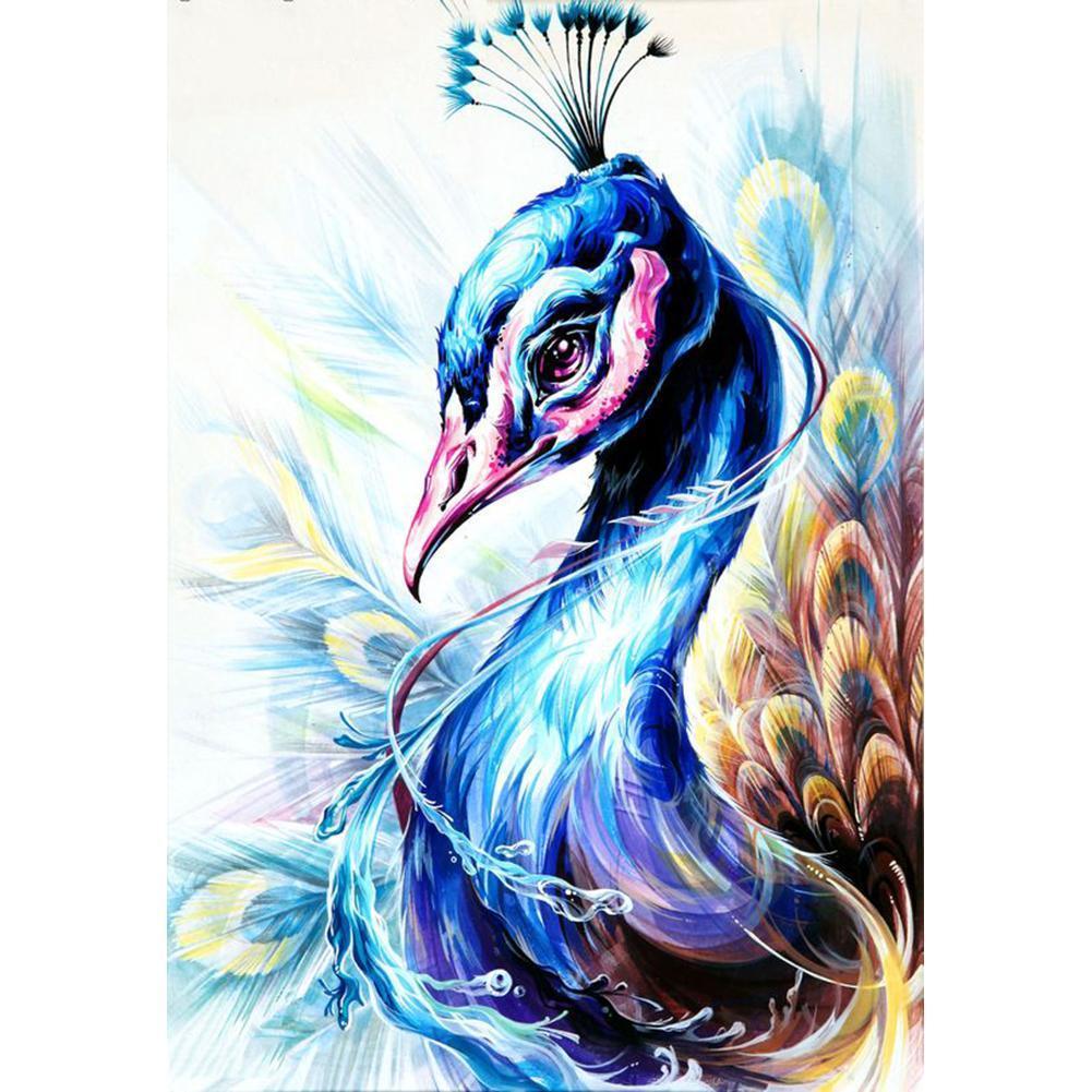 Peafowl  - Full Drill Round Drill - 30x40cm