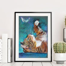 Load image into Gallery viewer, Tiger  - Full Drill Round Drill - 30x40cm
