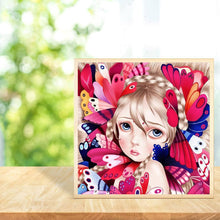 Load image into Gallery viewer, Girl  - Full Drill Round Drill - 30x40cm
