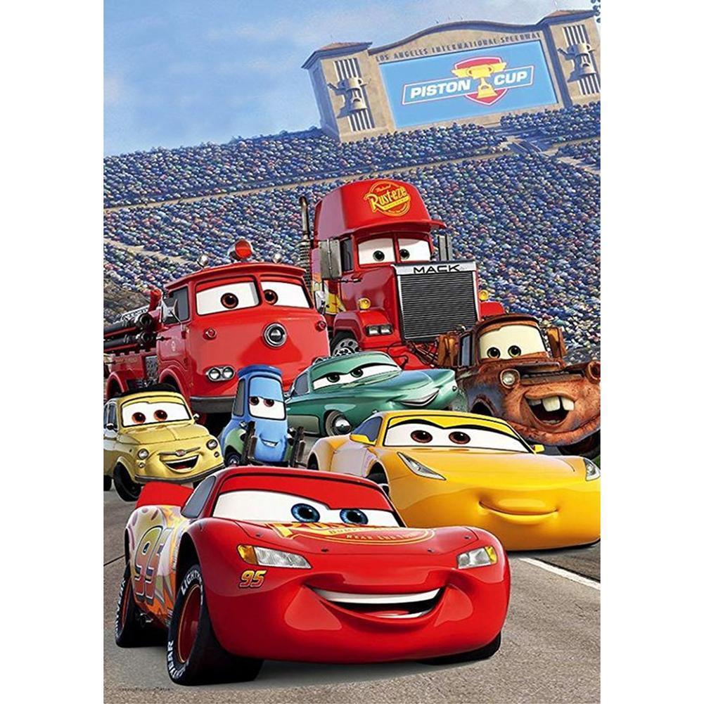 Cars  - Full Diamond Painting - 30x40cm