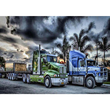 Load image into Gallery viewer, Car - Full Drill Round Drill - 40x30cm
