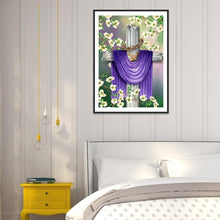 Load image into Gallery viewer, Cross  - Full Drill Round Drill - 30x40cm
