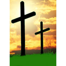 Load image into Gallery viewer, Cross  - Full Drill Round Drill - 30x40cm
