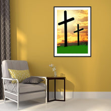 Load image into Gallery viewer, Cross  - Full Drill Round Drill - 30x40cm
