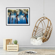 Load image into Gallery viewer, Cross  - Full Drill Round Drill - 30x40cm
