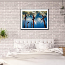 Load image into Gallery viewer, Cross  - Full Drill Round Drill - 30x40cm
