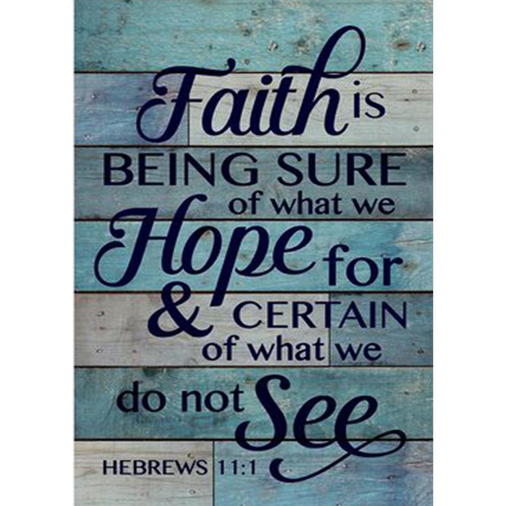 Letter - Full Drill Round Drill - 40x30cm