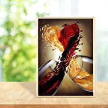Load image into Gallery viewer, Wine - Full Drill Round Drill - 30x40cm
