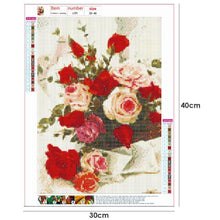 Load image into Gallery viewer, Flower  - Full Drill Round Drill - 30x40cm
